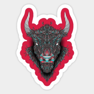 Bull. Sticker